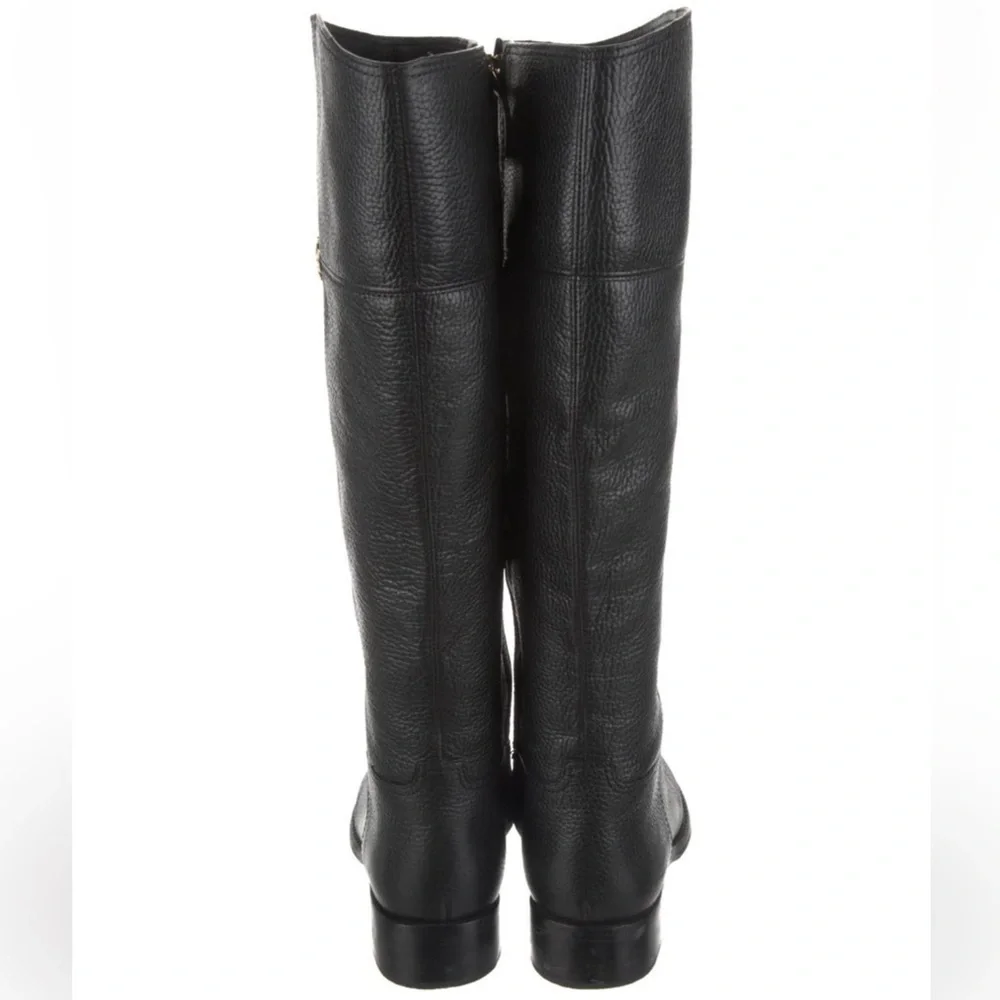 Tory Burch knee high boots riding boots leather boots black boots fall winter - Picture 5 of 16